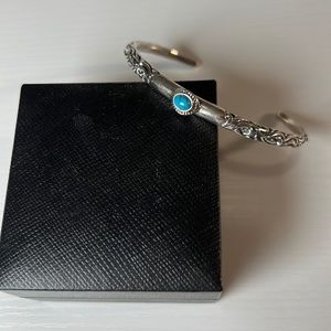 Sterling silver turquoise bracelet